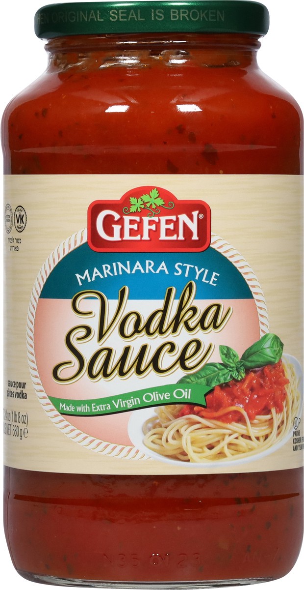 slide 5 of 9, Gefen Vodka Pasta Sauce, 26 oz