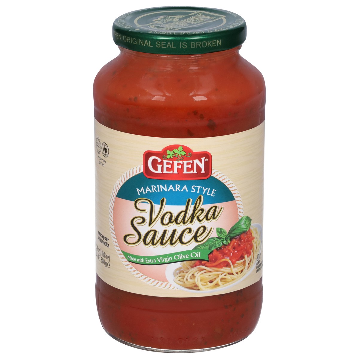 slide 1 of 9, Gefen Vodka Pasta Sauce, 26 oz