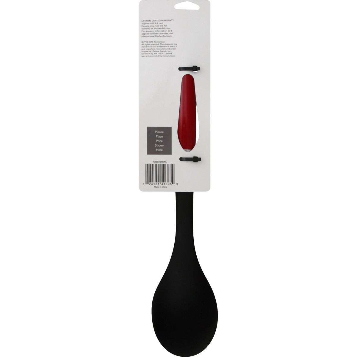 slide 2 of 6, KitchenAid Red Nylon Basting Spoon, 1 ct