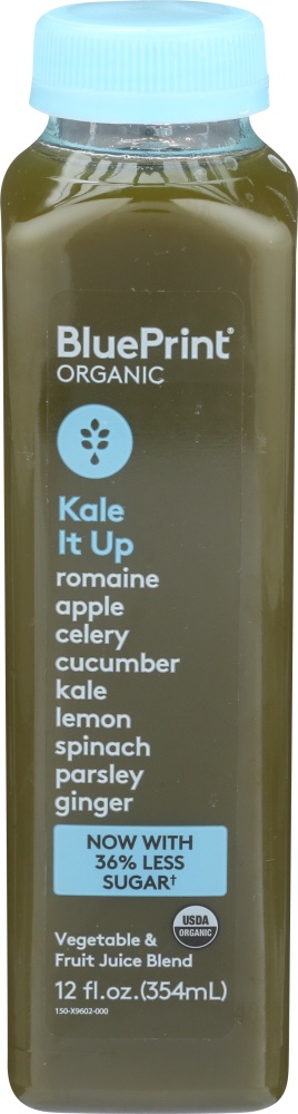 slide 1 of 1, BluePrint Organic Kale It Up Juice , 12 oz