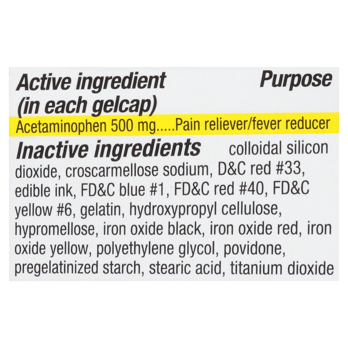 slide 9 of 10, TopCare Extra Strength Pain Relief Acetaminophen 500Mg Rapid Release Gel Caps, 50 ct