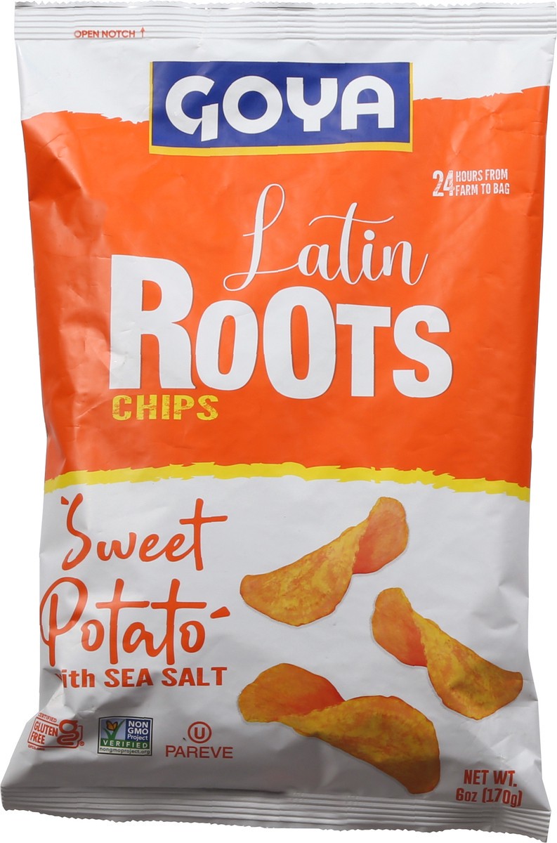 slide 13 of 13, Goya Latin Sweet Potato with Sea Salt Chips - 6 oz, 6 oz