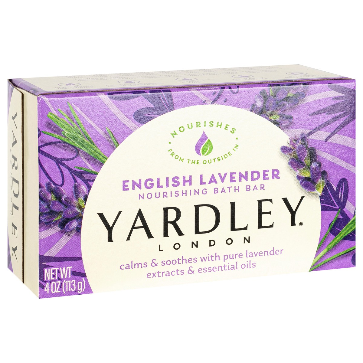 slide 7 of 13, Yardley London Naturally Moisturizing Bath Bar English Lavender, 4.25 oz