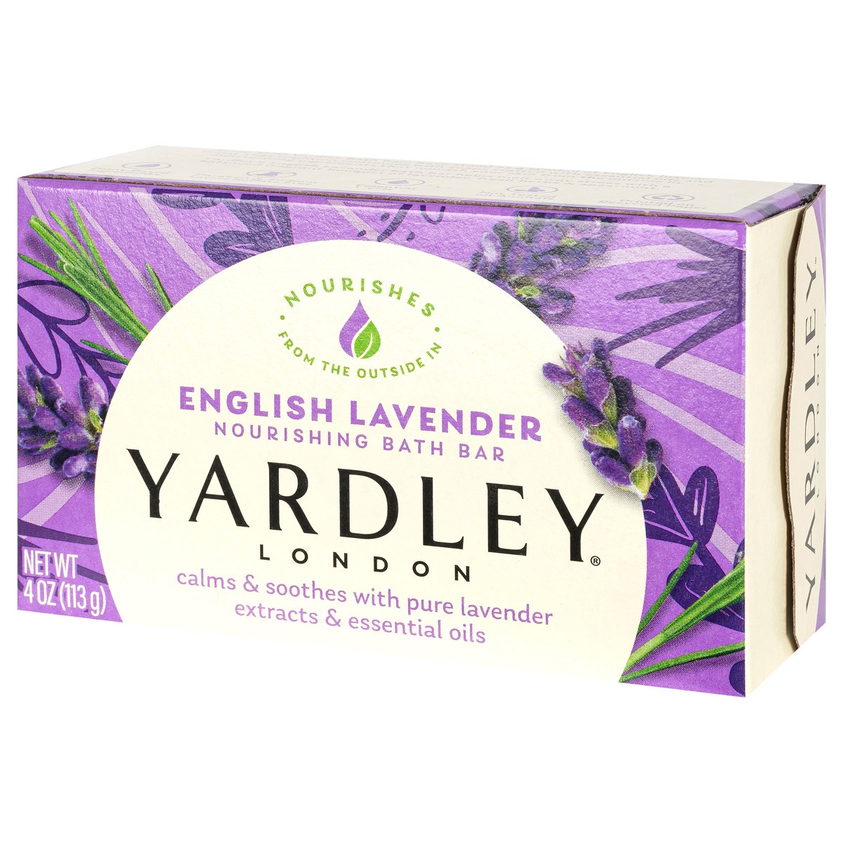 slide 8 of 13, Yardley London Naturally Moisturizing Bath Bar English Lavender, 4.25 oz