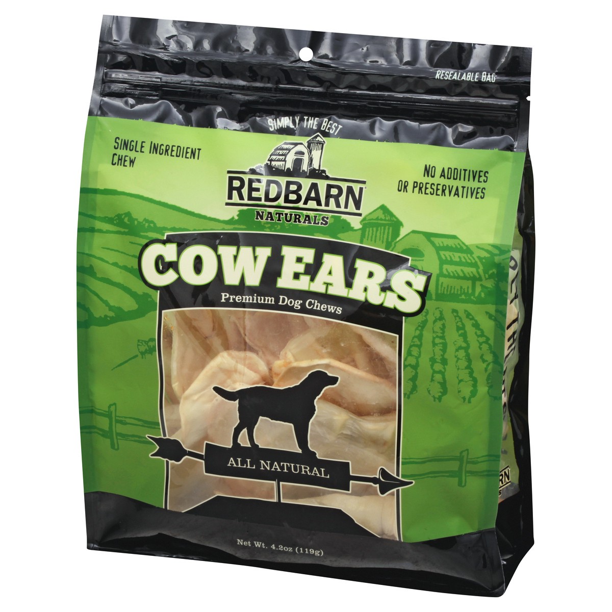 slide 3 of 9, Redbarn Cow Ears Premium Dog Chews 4.2 oz, 4.2 oz