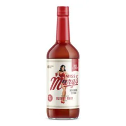 Miss Mary's Premium Mix Bloody Mary Bold & Spicy Morning Elixir 32 oz