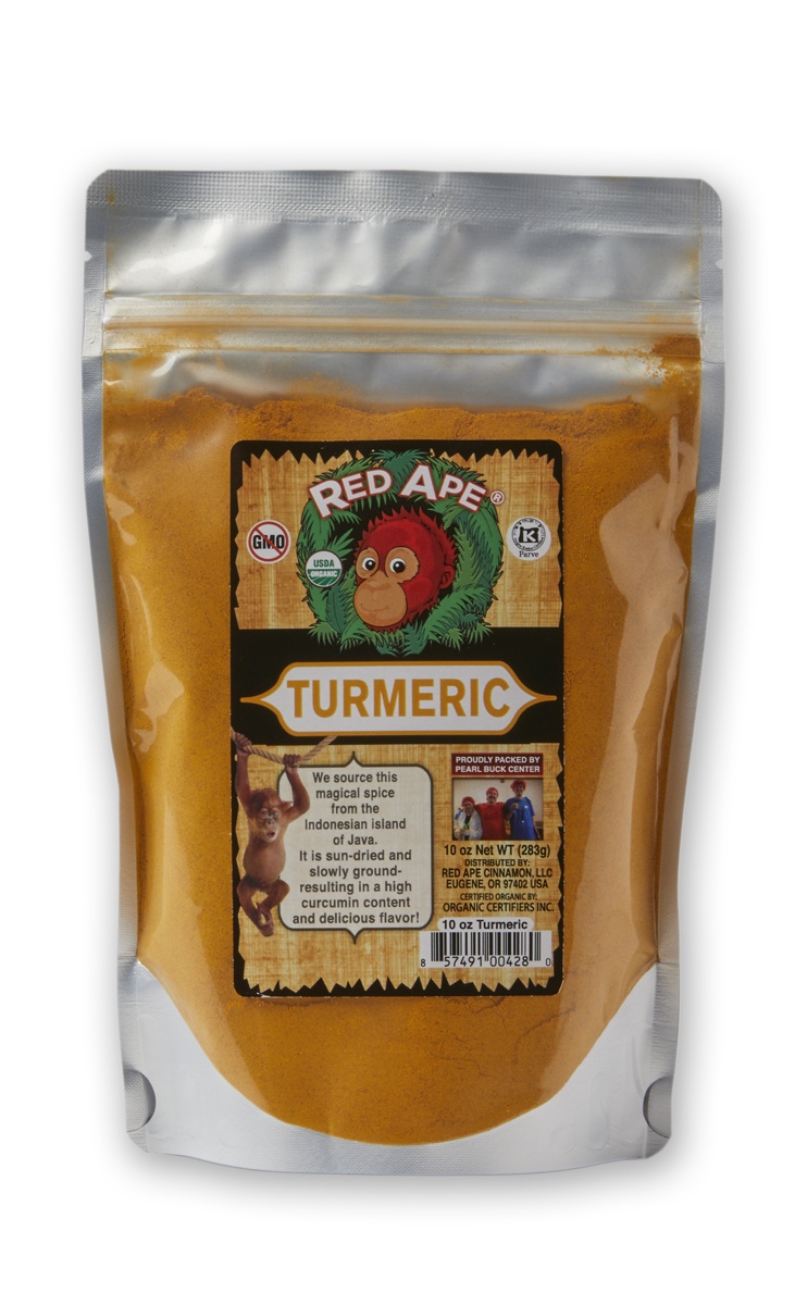 slide 1 of 1, Red Ape Cinnamon Red Ape Turmeric Og, 10 oz