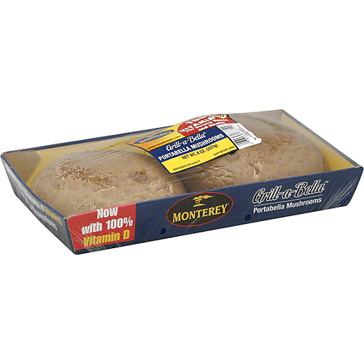 slide 2 of 2, Monterey Mushrooms Whole Grill-a-bella Mushrooms, 8 oz