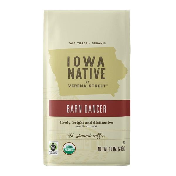 slide 1 of 1, Verena Street Coffee Verena Street Iowa Native Barn Dancer Ground Coffee - 10 oz, 10 oz