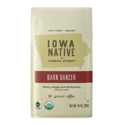 Verena Street Coffee Iowa Native Barn Dancer Ground Coffee - 10 oz