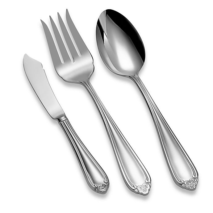 slide 1 of 1, Lenox Bellina Serving Set, 3 ct