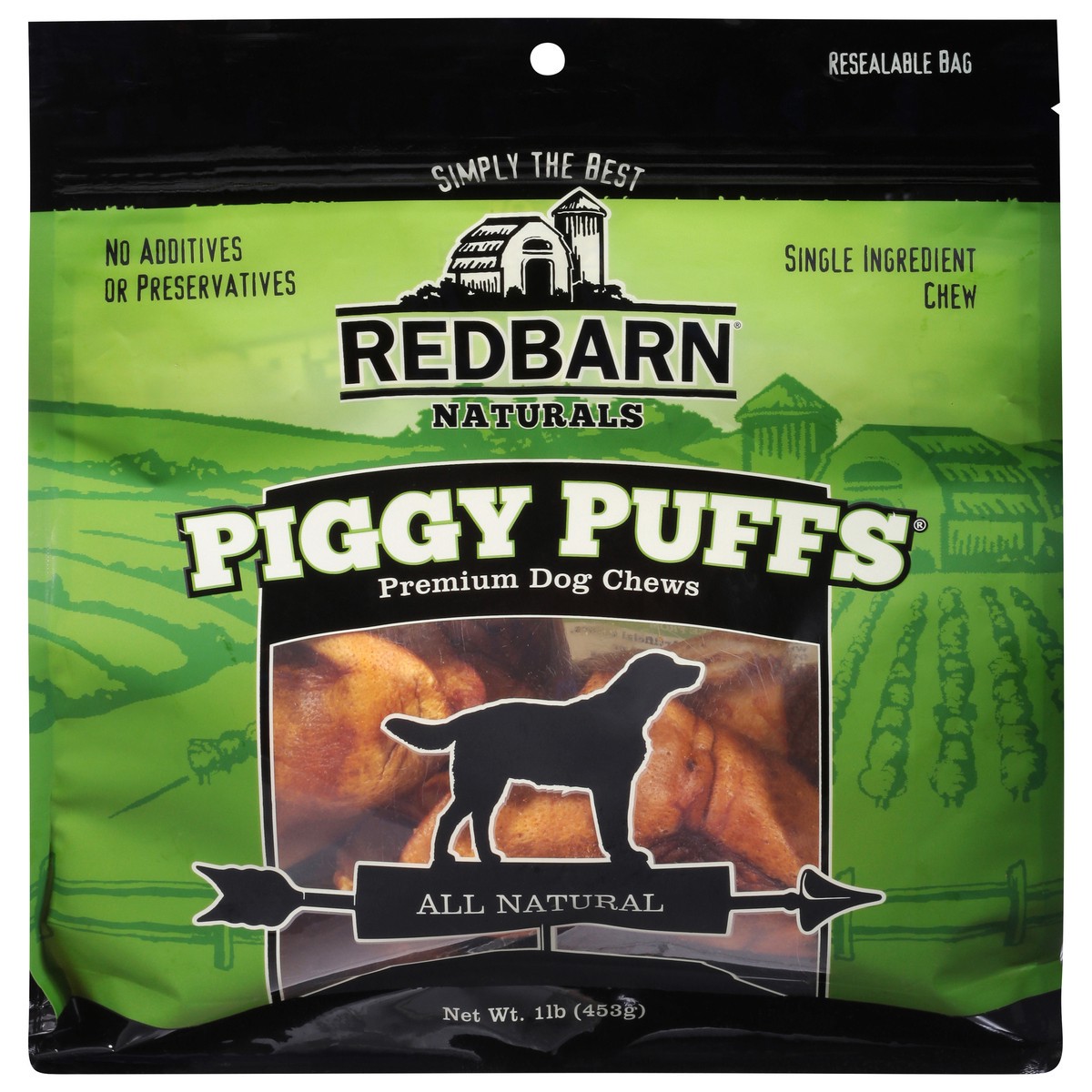 slide 1 of 4, Redbarn Red Barn Piggy Puffs - 1 Lb, 1 lb