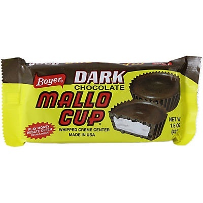 slide 1 of 1, Boyer Dark Chocolate Mallow Cup, 1.5 oz