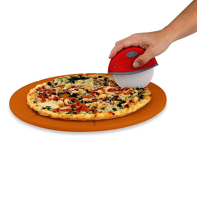 slide 2 of 2, Dexas Pizza Cutter - Red, 1 ct