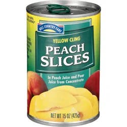 Hill Country Fare Light Yellow Cling Peach Slices