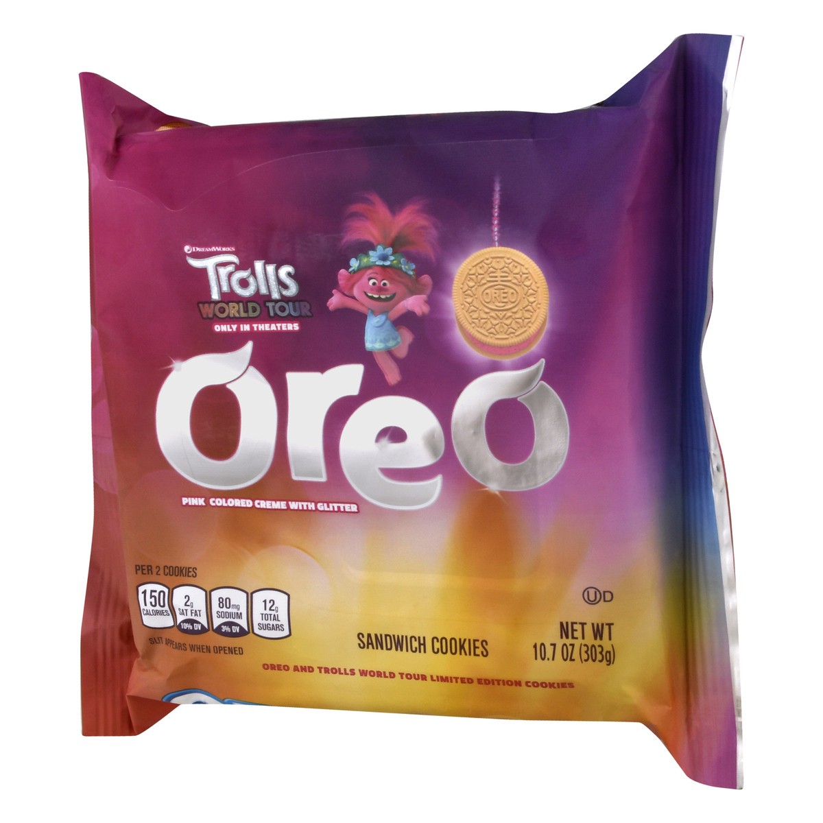 slide 7 of 13, Oreo Trolls World Tour Sandwich Cookies 10.7 oz, 10.7 oz