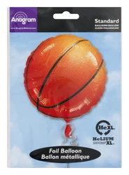 U.S. Balloon Championship Basketball Mylar Balloon