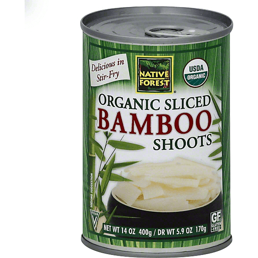 slide 3 of 3, Native Forest Bamboo Shoots, Organic, Sliced, 