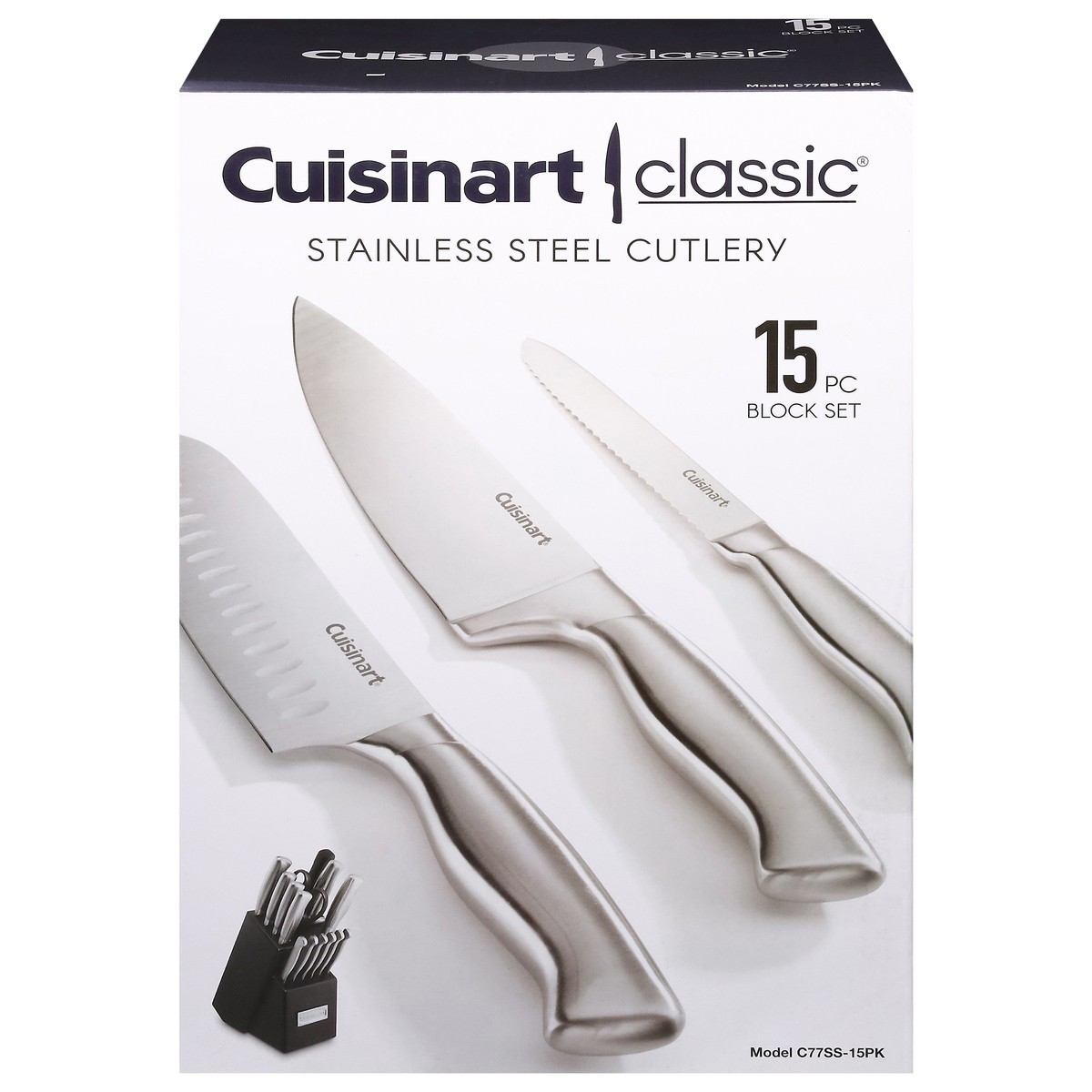 slide 2 of 11, Cuisinart Cutlery, Stainless Steel, 15 ct