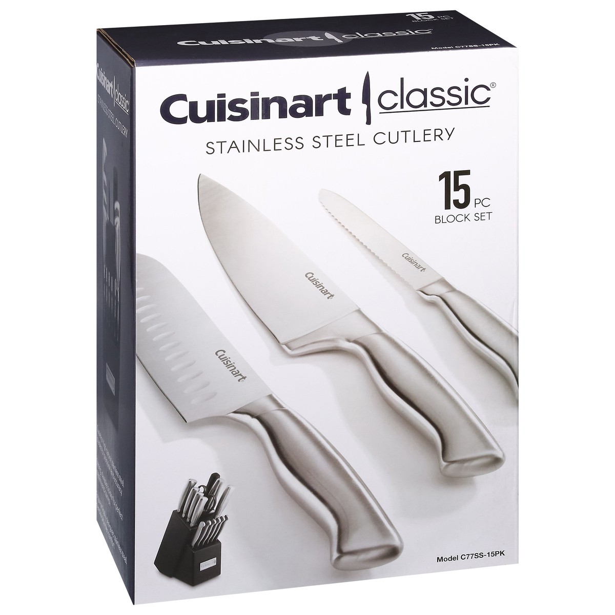 slide 3 of 11, Cuisinart Cutlery, Stainless Steel, 15 ct