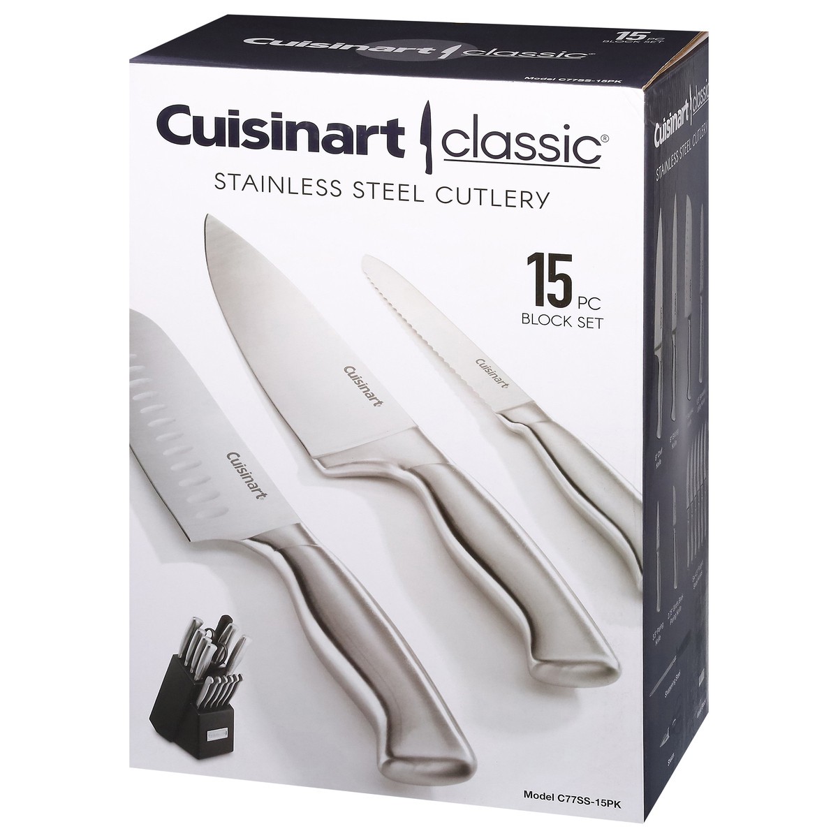 slide 4 of 11, Cuisinart Cutlery, Stainless Steel, 15 ct