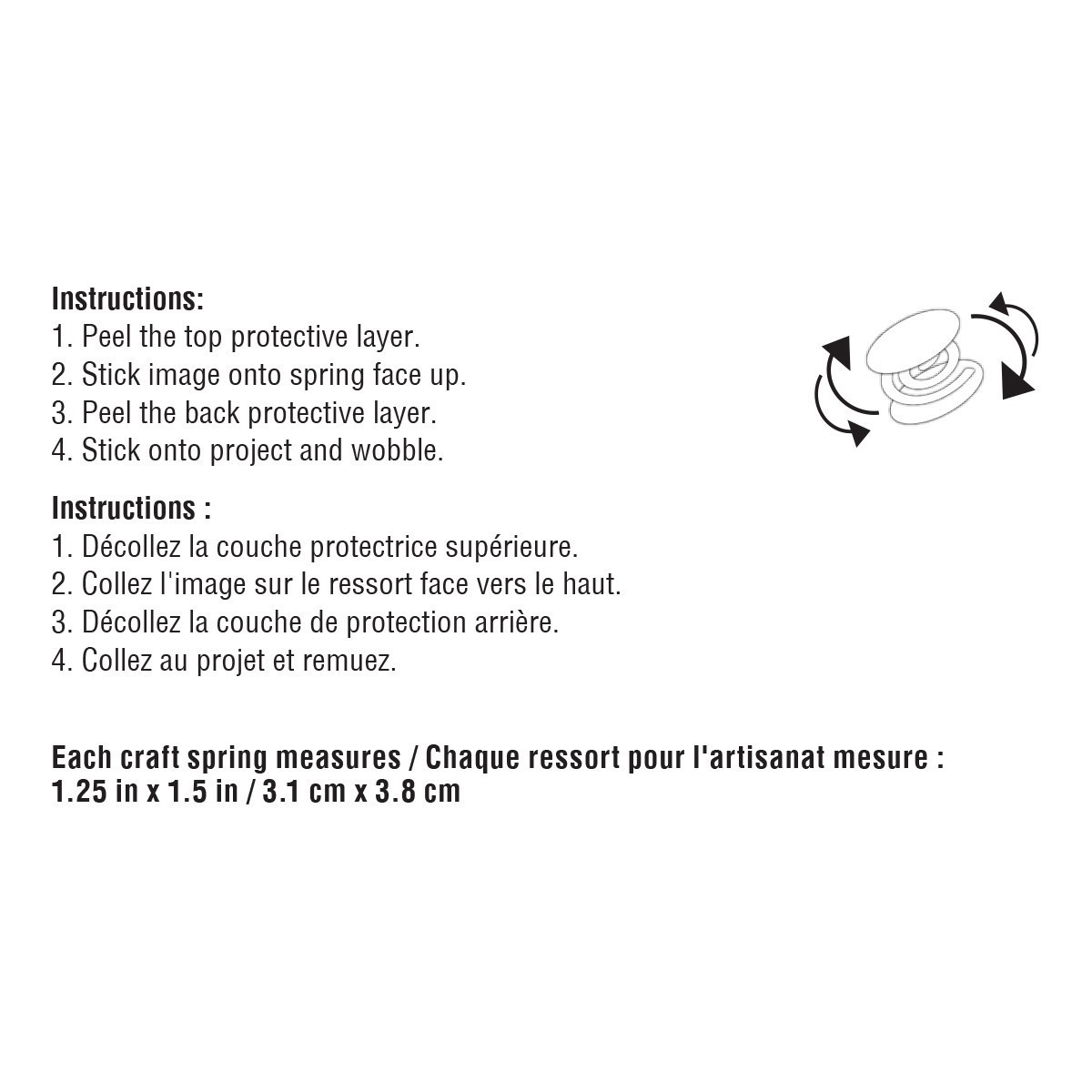 slide 4 of 6, Cardmaking Craft Springs By Recollections, 1.25 in x 1.5 in