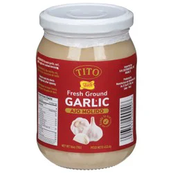 Tito Fresh Ground Garlic 16 oz