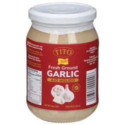 Tito Fresh Ground Garlic 16 oz