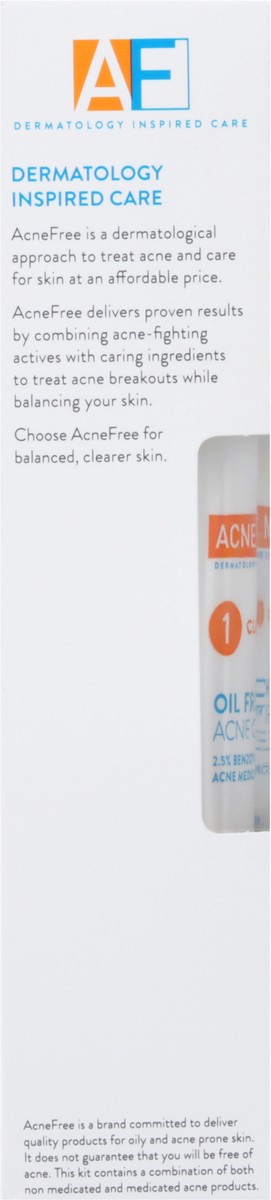 slide 7 of 13, AcneFree Oil Free 24 Hr Acne Clearing System Kit 3 1 kit, 3 ct