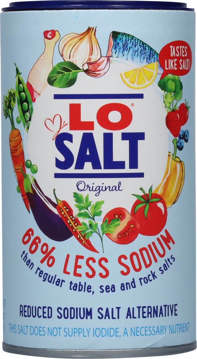 slide 6 of 9, Lo Salt Reduced Sodium Original Salt Alternatives 12.3 oz, 12.3 oz