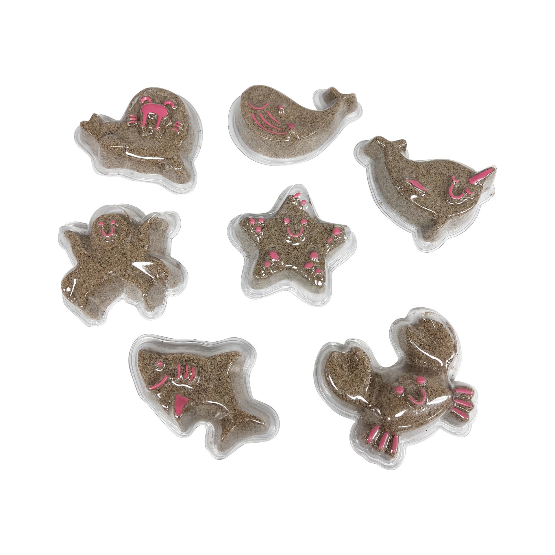 slide 3 of 5, Compound Kings Real Sand Set, includes 7 molds and real sand