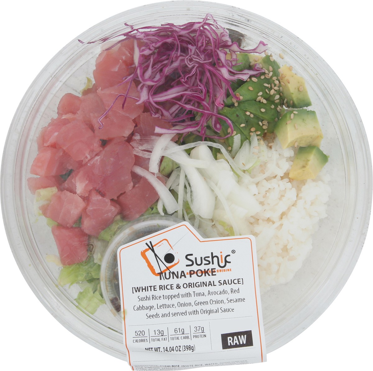 slide 2 of 2, Sushic Raw Tuna Poke 14.04 oz, 14.04 oz