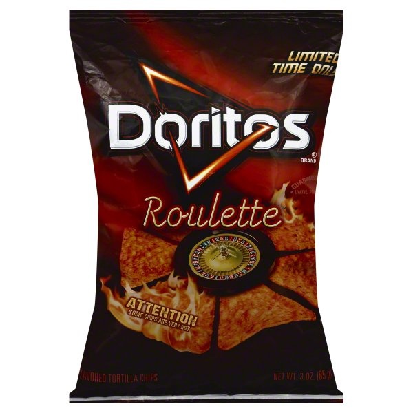 slide 1 of 1, Doritos Roulette, 3 oz