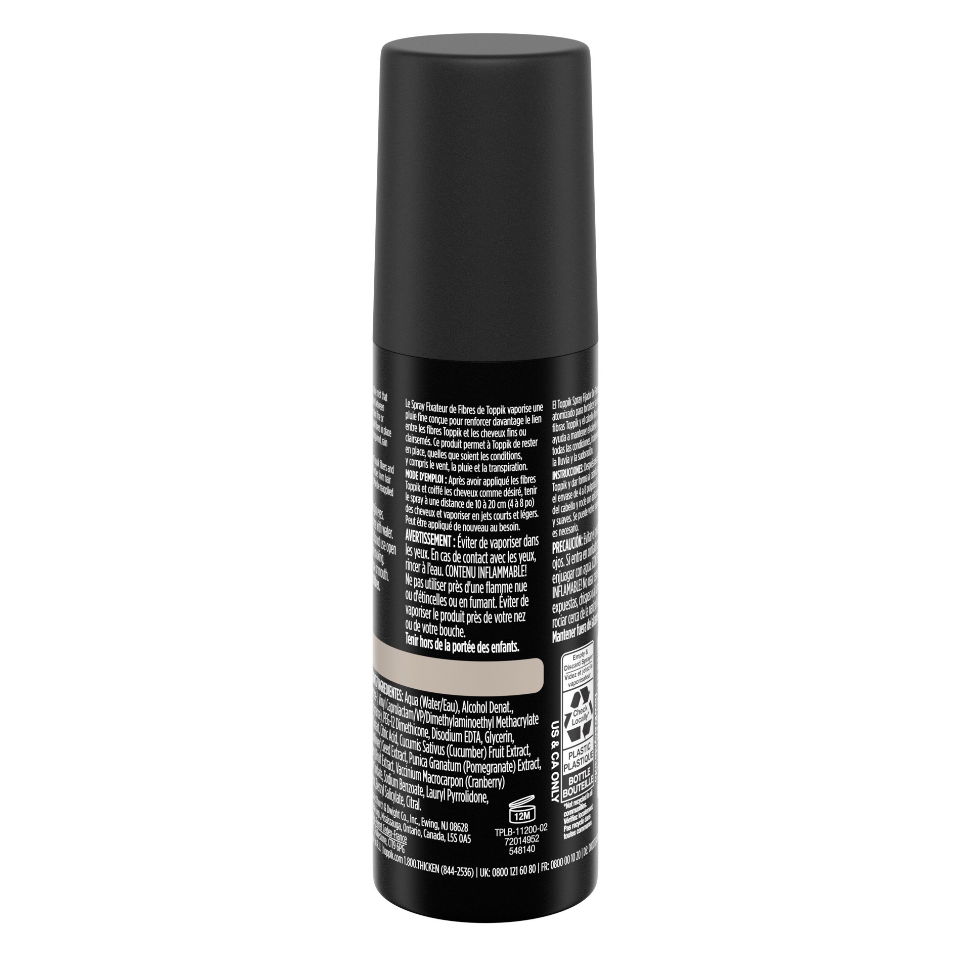 slide 3 of 5, Toppik Hair Spray 4 oz, 4 fl oz