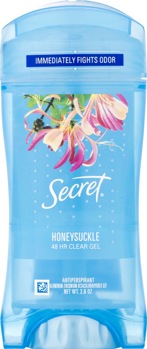 slide 8 of 8, Secret Clear Gel Wild Sugar Antiperspirant/Deodorant 2.6 oz, 2.6 oz