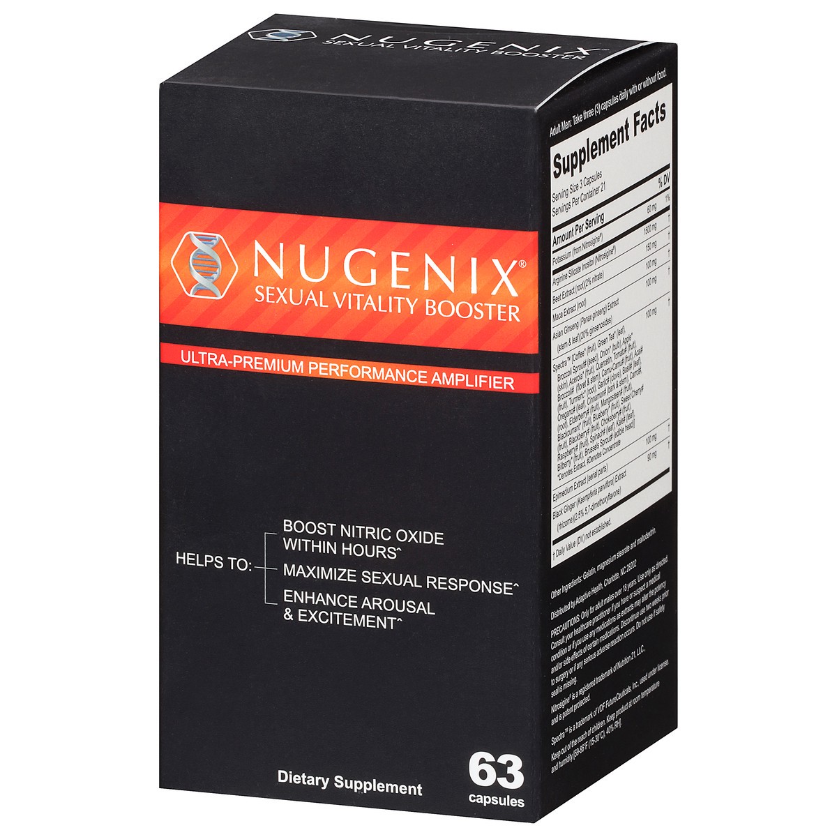 slide 10 of 13, Nugenix Sexual Vitality Booster 63 Capsules, 63 ct