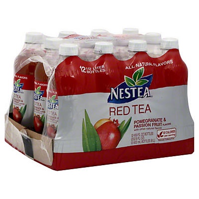 slide 1 of 1, Nestea Red Tea, Pomegranate & Passion Fruit, 12 ct