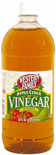 slide 1 of 1, Western Family Apple Cider Vinegar, 32 oz