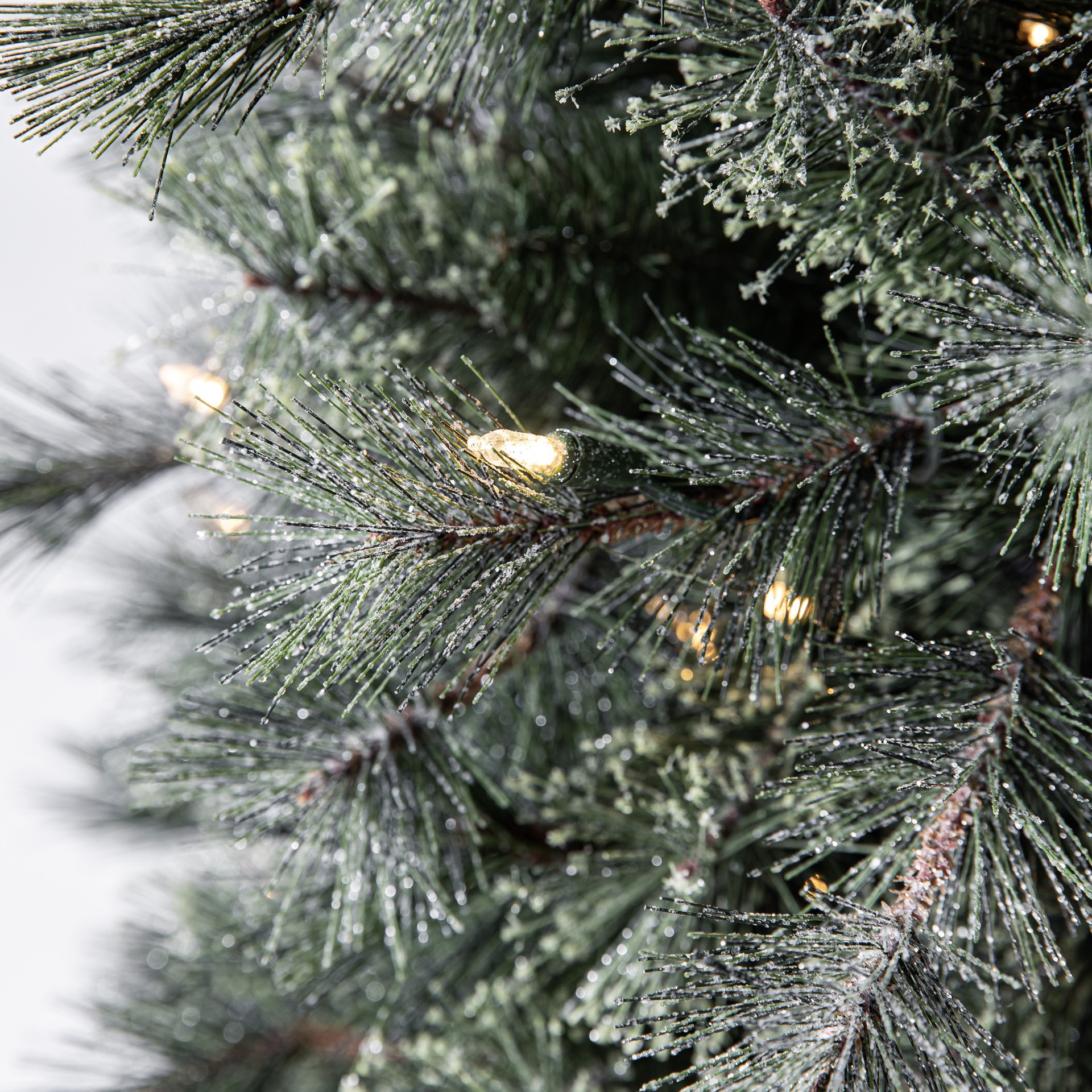 slide 2 of 7, 7ft. Pre-Lit Stella Pine Artificial Christmas Tree, Warm White Led Lights By Ashland, 7 ft