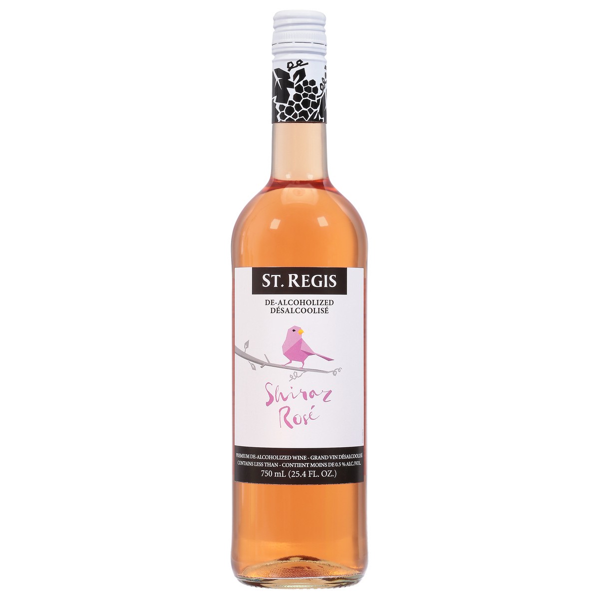 slide 14 of 14, St. Regis De- Alcoholized Shiraz Rose Shiraz Rose 25.4 fl oz, 25.4 fl oz