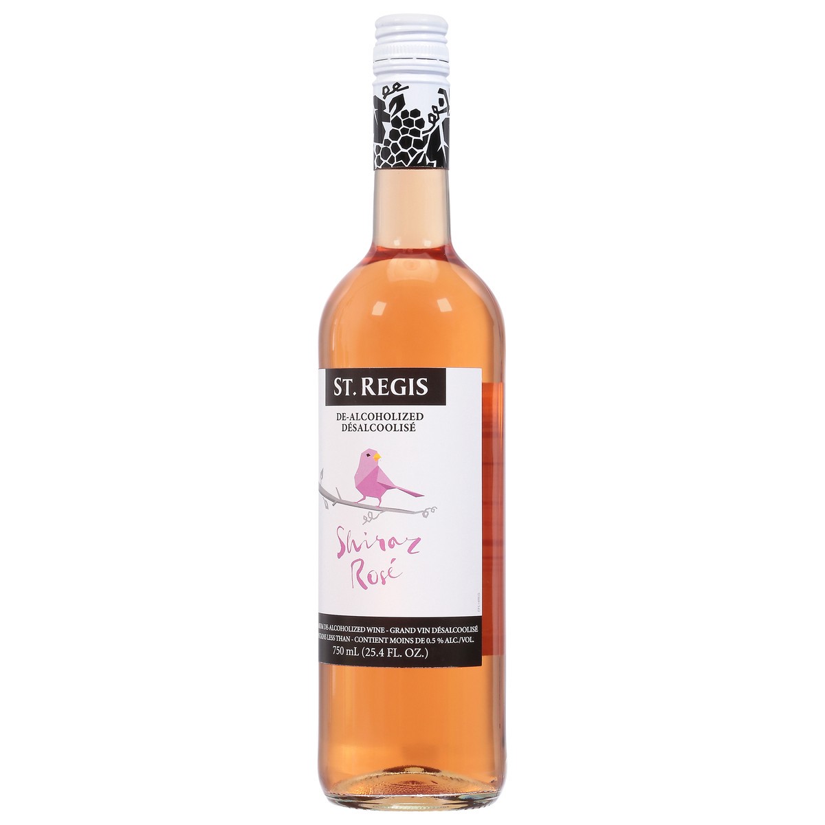 slide 9 of 14, St. Regis De- Alcoholized Shiraz Rose Shiraz Rose 25.4 fl oz, 25.4 fl oz