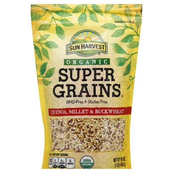 slide 1 of 1, Sun Harvest Super Grain Blend, 16 oz