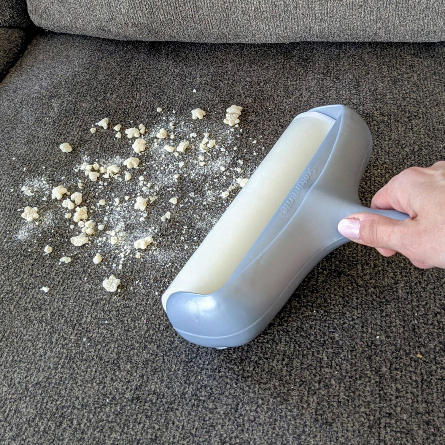 slide 8 of 28, Scotch-Brite Large Surface Lint Roller 50% Stickier - 60 Sheets, 1 ct