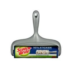 Scotch-Brite Large Surface Lint Roller 50% Stickier - 60 Sheets