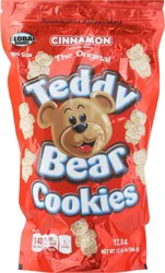 Global Brands Bite Size Teddy Bear Cinnamon Cookies - 12 oz
