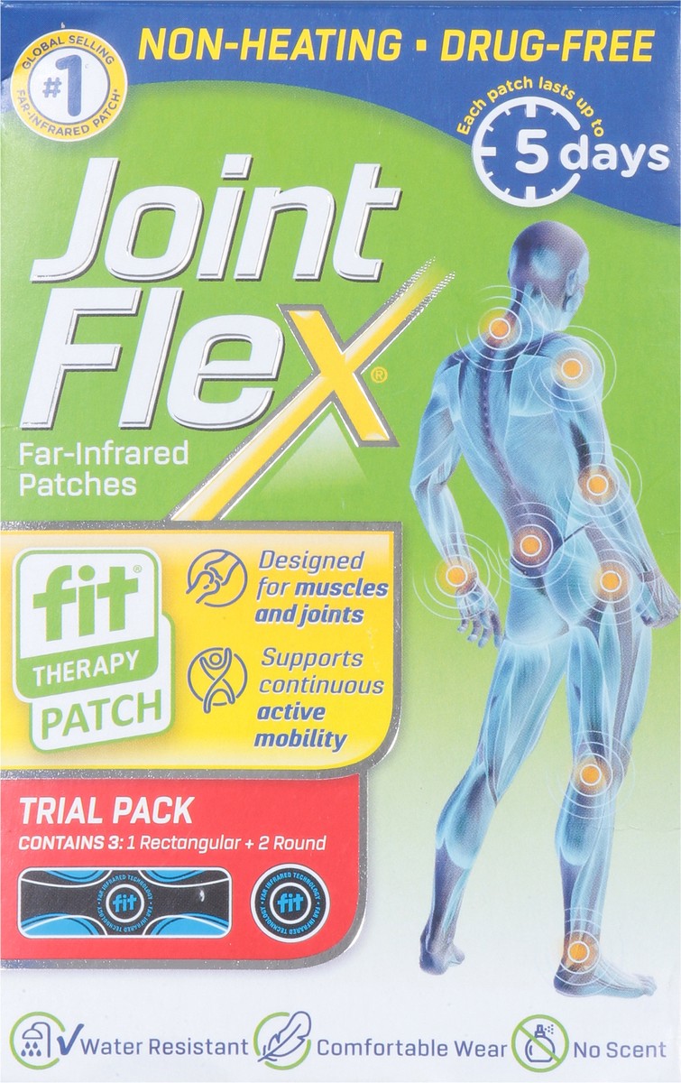 slide 7 of 13, JointFlex Far-Infrared Patches 3 ea, 3 ct