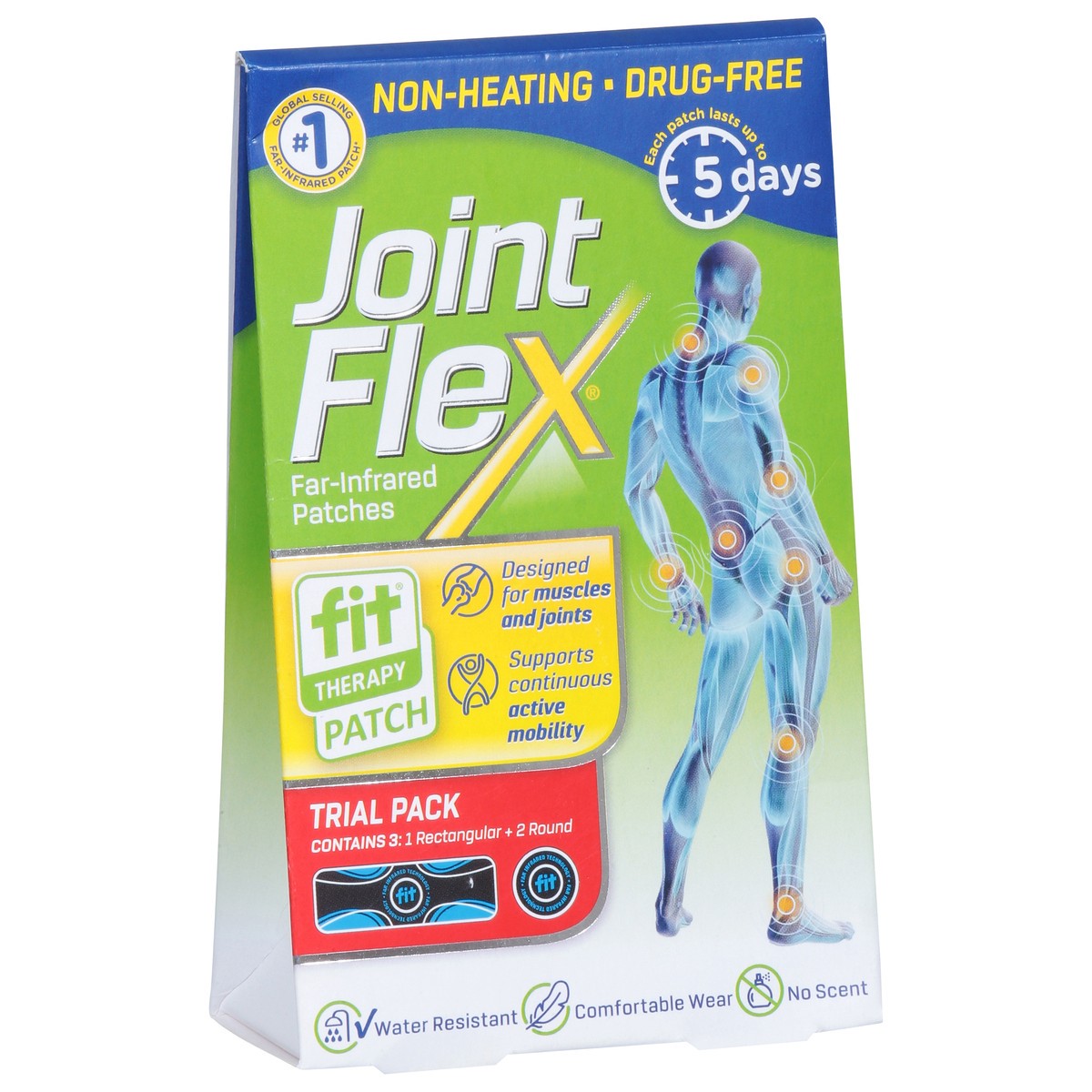 slide 11 of 13, JointFlex Far-Infrared Patches 3 ea, 3 ct