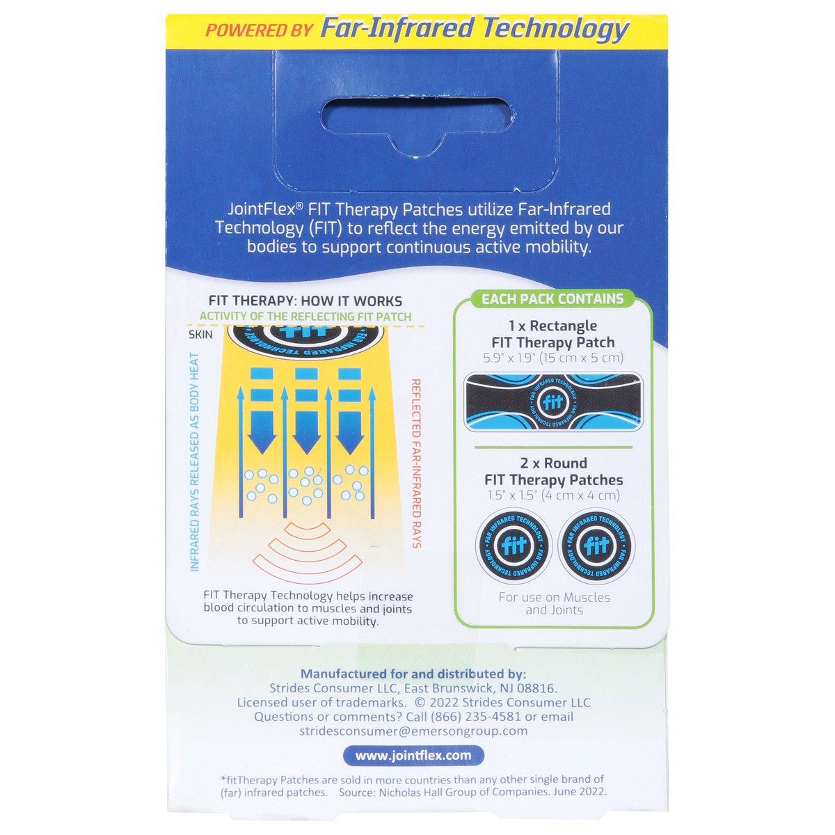 slide 5 of 13, JointFlex Far-Infrared Patches 3 ea, 3 ct