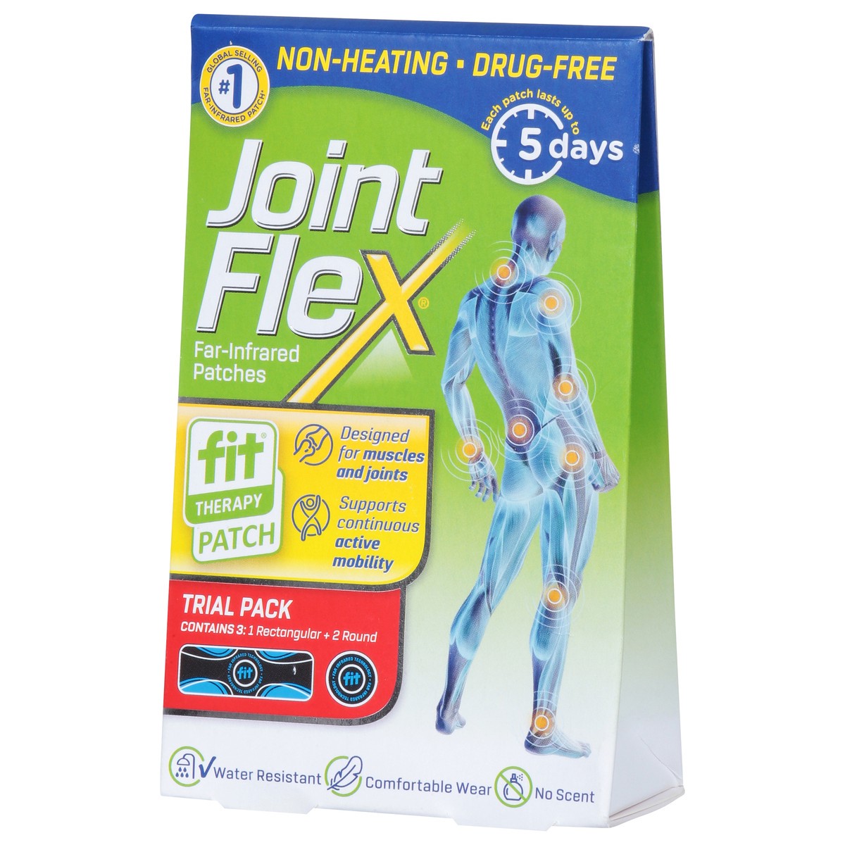 slide 3 of 13, JointFlex Far-Infrared Patches 3 ea, 3 ct