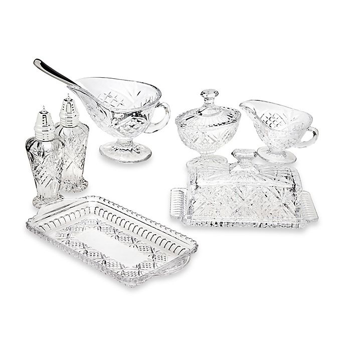 slide 1 of 1, Godinger Dublin Crystal Hostess Set, 8 ct